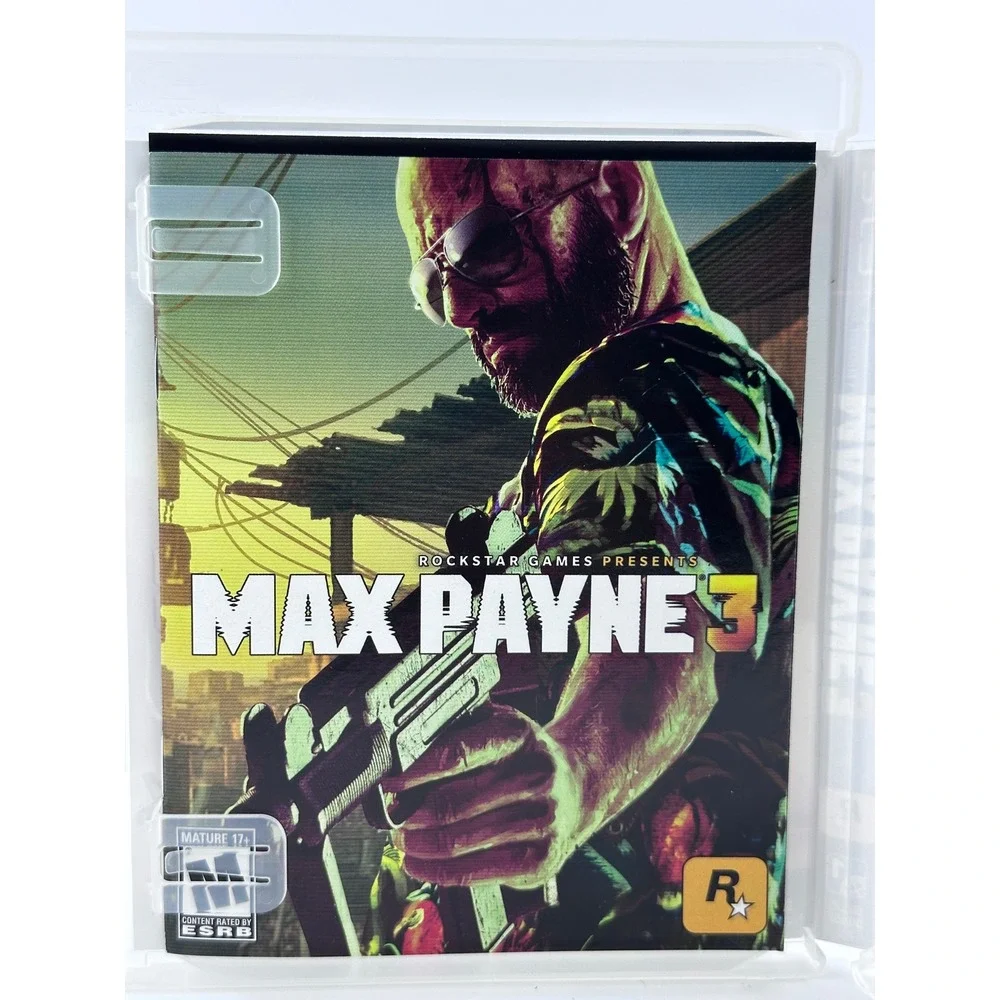 Max Payne 3 PS3 Playstation 3 Rockstar Games Action‎ Shooter Game Complete